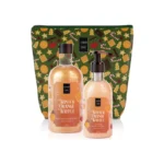 Lavish Care Winter Orange Waffle bag set
