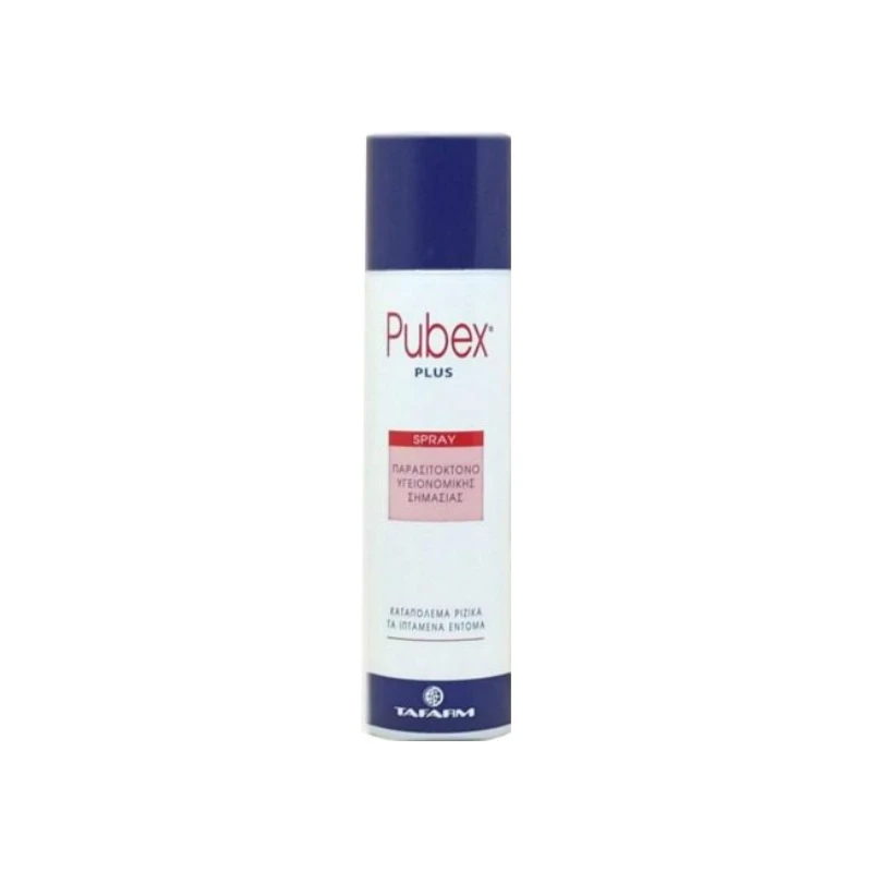 5200706400714-recrop Tafarm Pubex Plus Spray Παρασιτοκτόνο Καταπολεμά τα Ιπτάμενα Έντομα, 250ml - Image 1