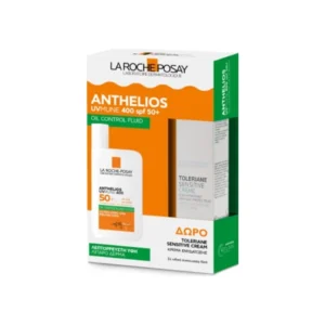 La Roche-Posay Anthelios UVMune 400 Oil Control Fluid SPF50+ 50ml + Δώρο Toleriane Sensitive Creme