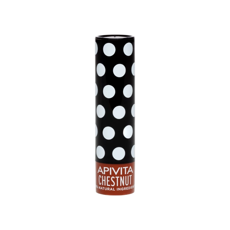 5201279058036-recrop Apivita Lipbalm Tinted Chestnut - Image 1