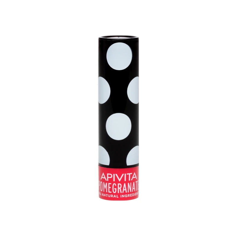 5201279058166-recrop Apivita Lipbalm Tinted Pomegranate - Image 1