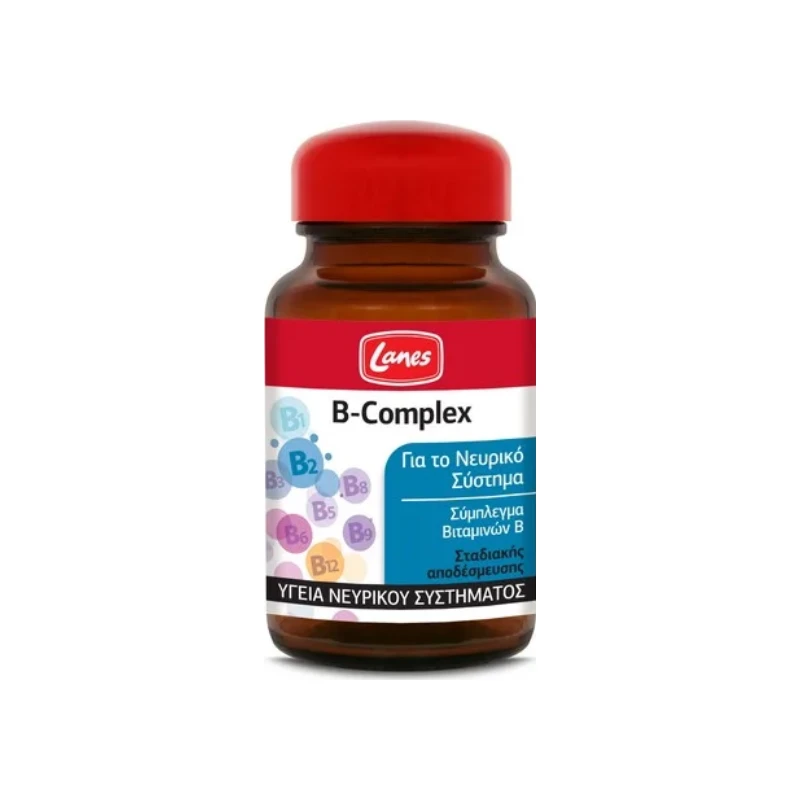 5201314047599-recrop Lanes B-Complex, 60tabs - Image 1