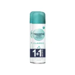 Noxzema Men Classic Antiperspirant Spray Deodorant 48h, 2 x 150ml