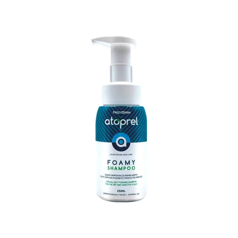 5202888295027-recrop Frezyderm Atoprel Foamy Shampoo - Image 1