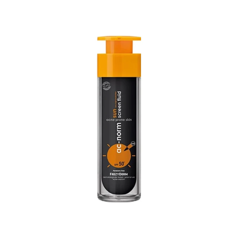 Frezyderm Active Ac-Norm Face Sun Screen Fluid SPF 50+, 50ml