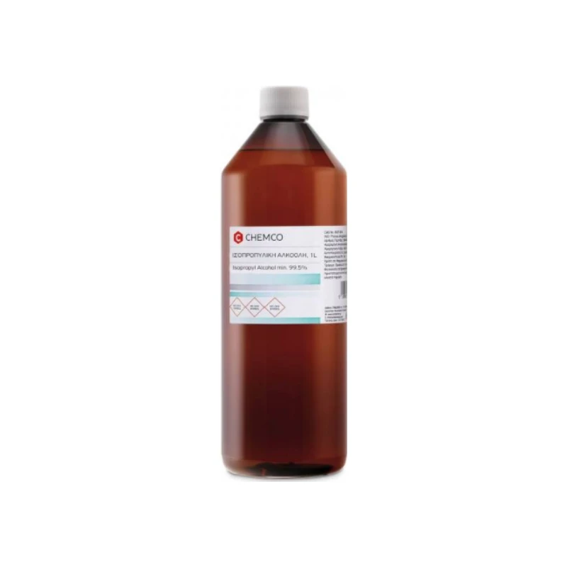 5205056161100-recrop Chemco Isopropyl Alcohol Ισοπροπυλική Αλκοόλη, 1lt - Image 1