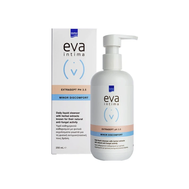 5205152012412-recrop Intermed Eva Intima Extrasept pH 3.5 Minor Discomfort, 250ml - Image 1