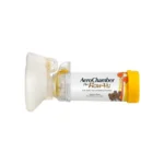 Aerochamber Mask Plus Flow Vu Παιδικό 1-5 Κίτρινο