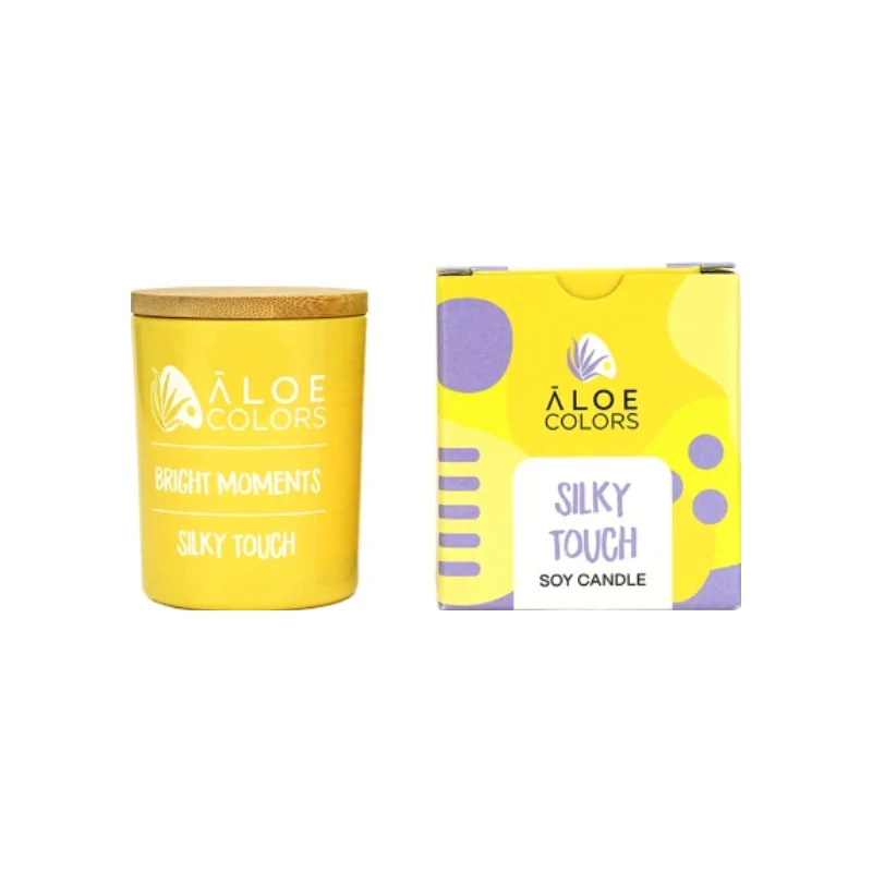 5213006608735-recrop Aloe+ Colors Soy Candle Silky Touch, 150g - Image 1
