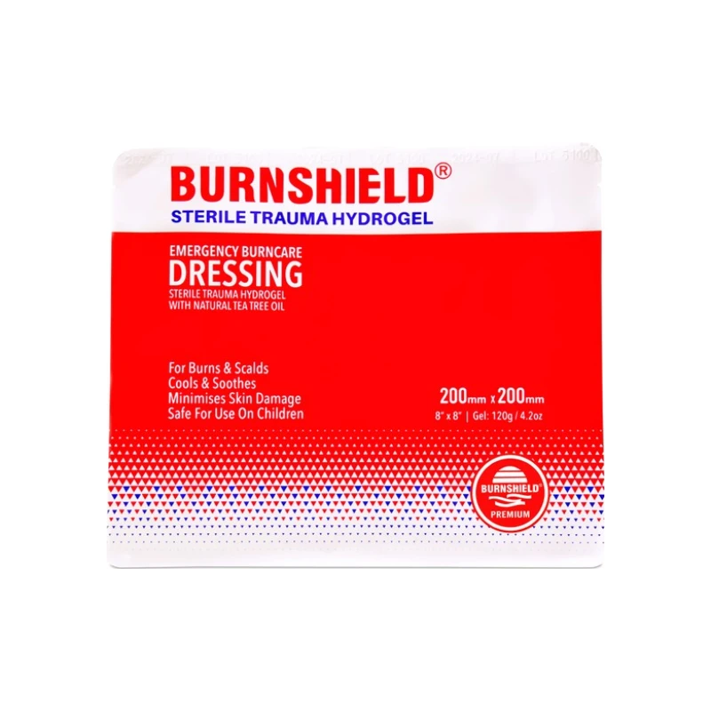 6007645001397-recrop Burnshield Emergency Burncare Dressing 200mm x 200mm - Image 1