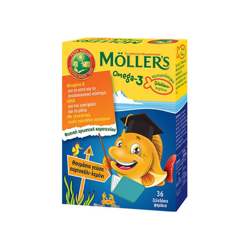 7070866026264-recrop Moller's Omega-3 πορτοκάλι - Image 1