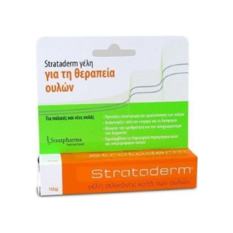 7640140190211-recrop Stratpharma Strataderm Silicone Gel, 10gr - Image 1