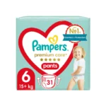 Pampers Premium Care Pants No 6, 31τμχ