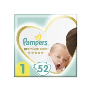 Pampers Premium Care Jumbo Pack No 1, 52τμχ