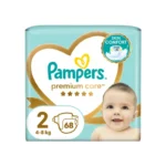Pampers Premium Care Jumbo+ Pack No 2, 68 τμχ