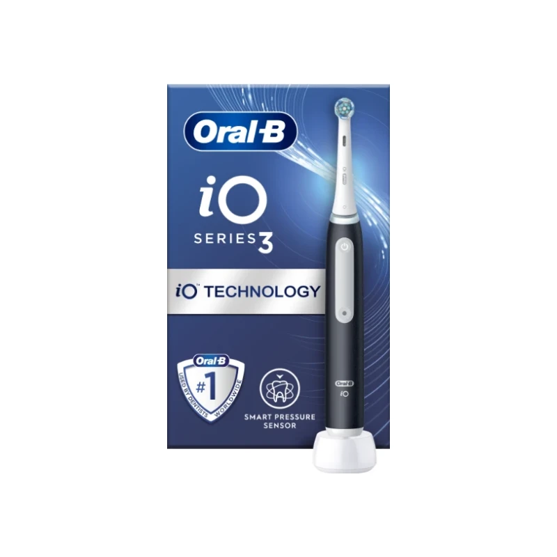 8006540731505-recrop Oral-B iO Series 3 Hλεκτρική Οδοντόβουρτσα Black - Image 1
