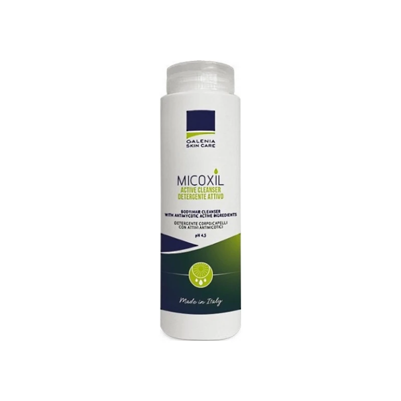 8032622260564-recrop Galenia Micoxil Antimycotic Active Cleanser, 250ml - Image 1