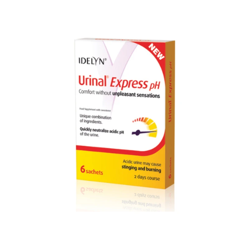 8596024017022-recrop Urinal Express pH, 6 sachets - Image 1