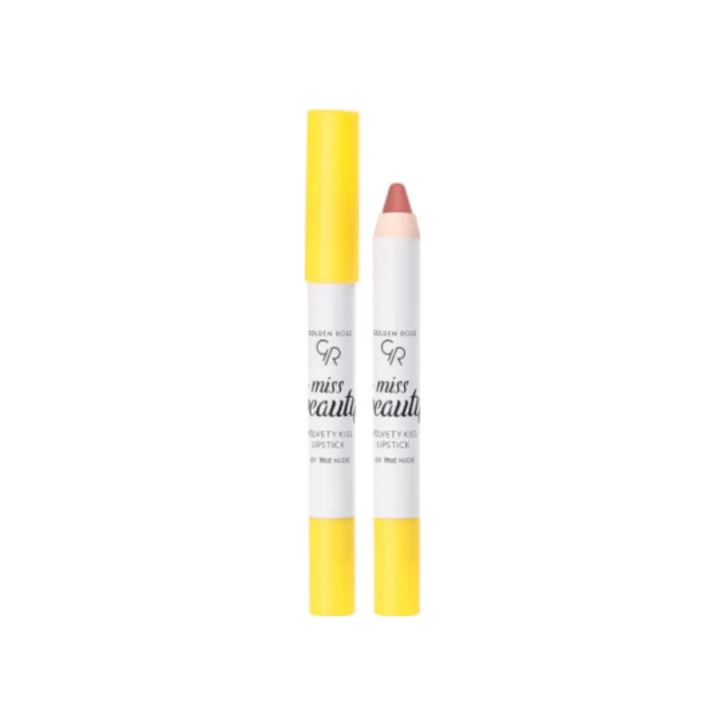 8691190441678-recrop Golden Rose Miss Beauty Velvety Kiss Lipstick 01 - Image 1