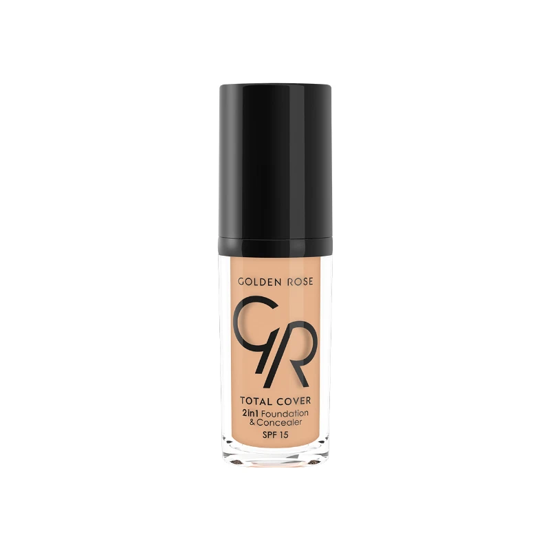 8691190963729-recrop Golden Rose Total Cover 2 in 1-15 SPF No 12 - Image 1