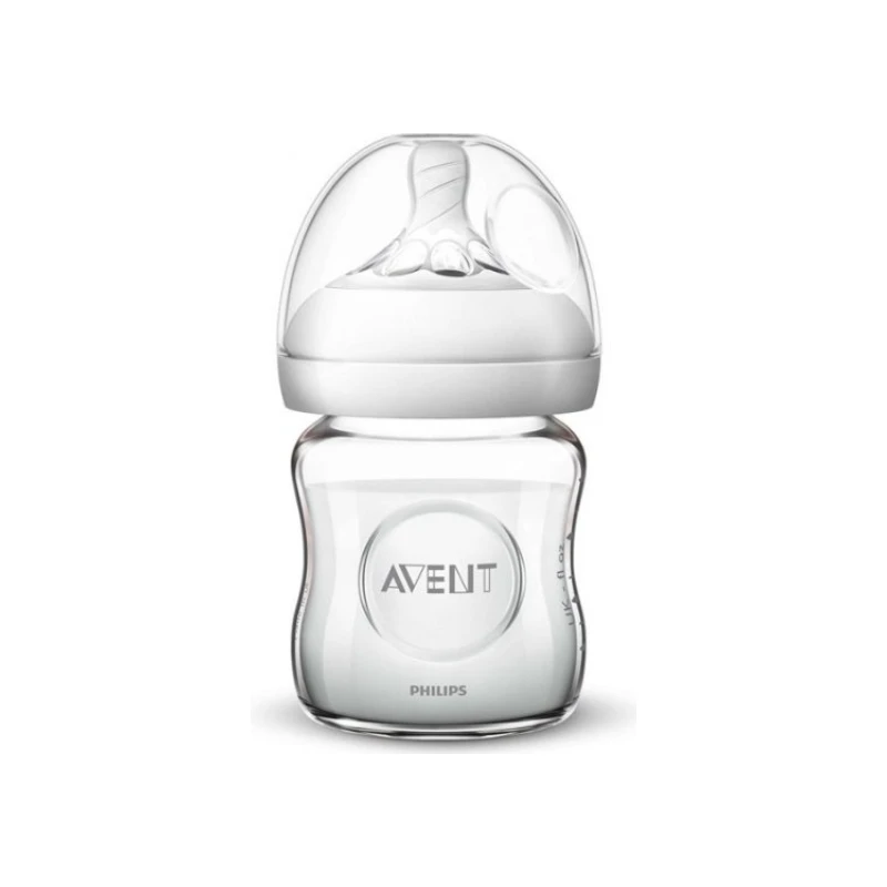 8710103876434-recrop Philips Avent Natural γυάλινο μπιμπερό - Image 1