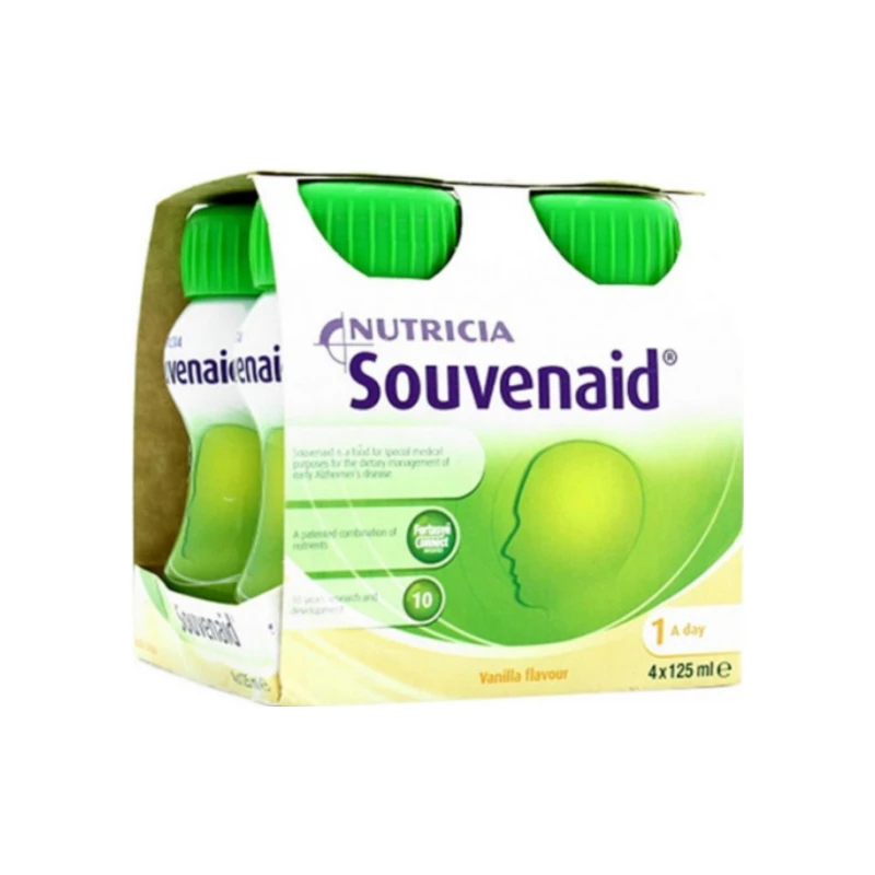 8716900572760-recrop NUTRICIA SOUVENAID Vanilla 4x125ml - Image 1